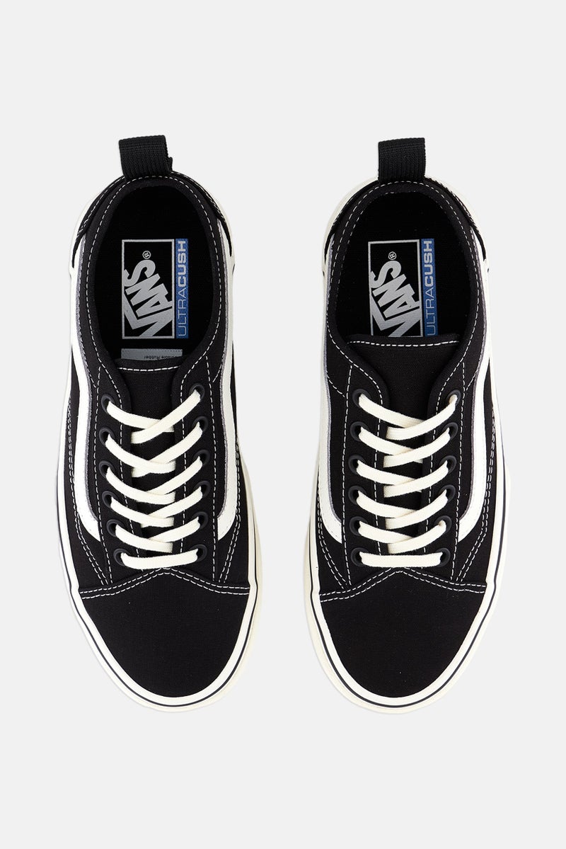 VANS Women Lace Up Training Shoes, Black - Image 3